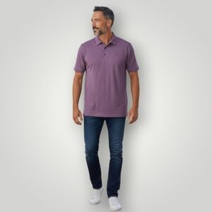 Donald Ross Performance Golf Polo Men’s XXL Lavender‎ Heather WCC Wilmington